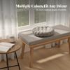 Round Biscuit Cushion Lightweight Seat Easy to Clean