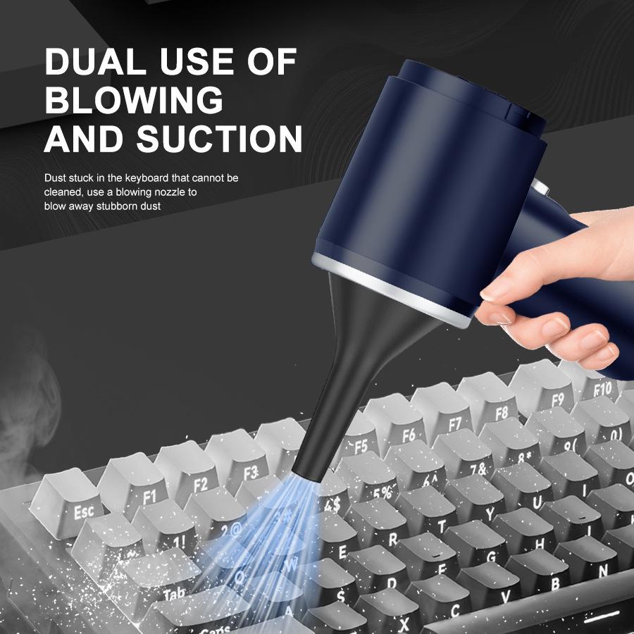 Портативный ручной автомобильный пылесос с функцией выдува и всасывания