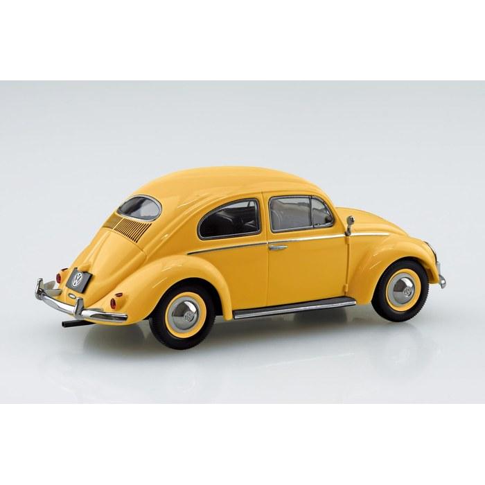 Aoshima Volkswagen Beetle Snap Kit No.20-PY (Postal Yellow) 1/32 Scale