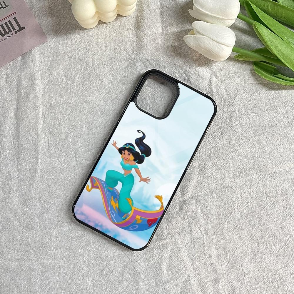 Aladdin Jasmine Phone Case for Iphone 16 15 14 13 12 11 Pro Max Mini 8 Plus Se Xr X Xs Fundas Shell PC+TPU Cover