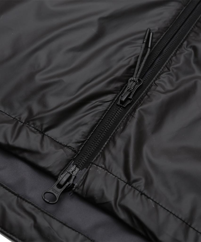 HAVEOFFDUTY Lightweight Convertible Windbreaker (Bk/Gr)