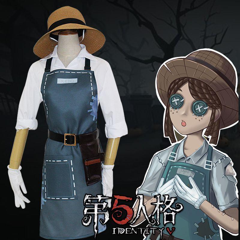 Уникальный костюм Доктора из Identity V в стиле ВВС для креативного Хэллоуина и игровых мероприятий