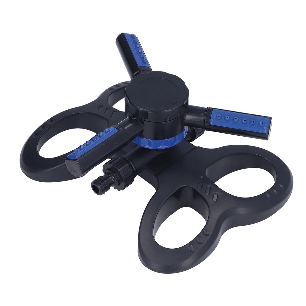 Lawn Sprinkler 360 degrees  Automatic Rotation Trifurcate Type with Quick Coupling for Garden Watering Irrigation System
