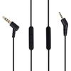 High quality audio cable For Bose QC3 Headset 3.5mm to 2.5mm plug Original version with microphone thread