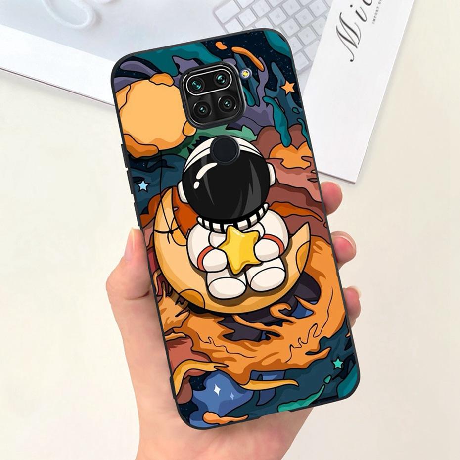 Для Xiaomi Redmi Note 9 9s 9 Pro Max Милые Животные Мультяшный Чехол для Телефона Для Redmi Note9 9s 9Pro Конфетный Цвет Мягкий Силиконовый Задний Чехол