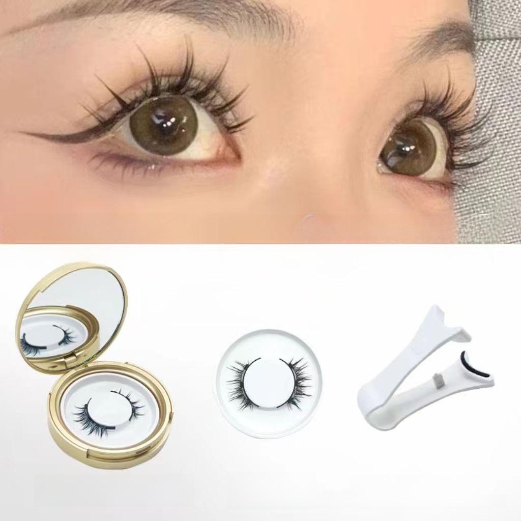 Магнитные ресницы Ультра-натуральный вид Без клея Легкие Многоразовые Водонепроницаемые Долговечные Натуральные ресницы Накладные ресницы Легко наносить