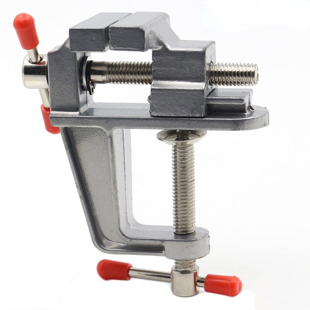 30mm Mini Aluminum Alloy Vise Table Vise Aluminum Alloy Vise Mini DIY Household Flat Table Vise