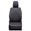 Чехол для сиденья ENTRY by Clazzio, ряд Hiace 200, серия стеганый, черный с красной строчкой (Только 1-й) S-GL H24/5~ EQ-1096-01 [83KTB1096X01KA]