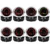 52mm Car Oil Press Meter RPM Boost Water Temp Oil Temp Air Fuel Ratio Voltage EXT Temp Meter 7 Color Backlight Gauge For 12V Car