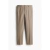 Брюки HM Tailored SliM Fit бежевого цвета