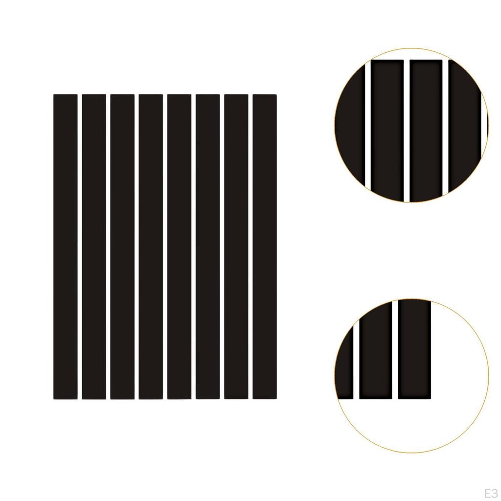 Светоотражающая наклейка, черная, аксессуары, многоцелевая, простая в установке, декоративная лента, наклейка для