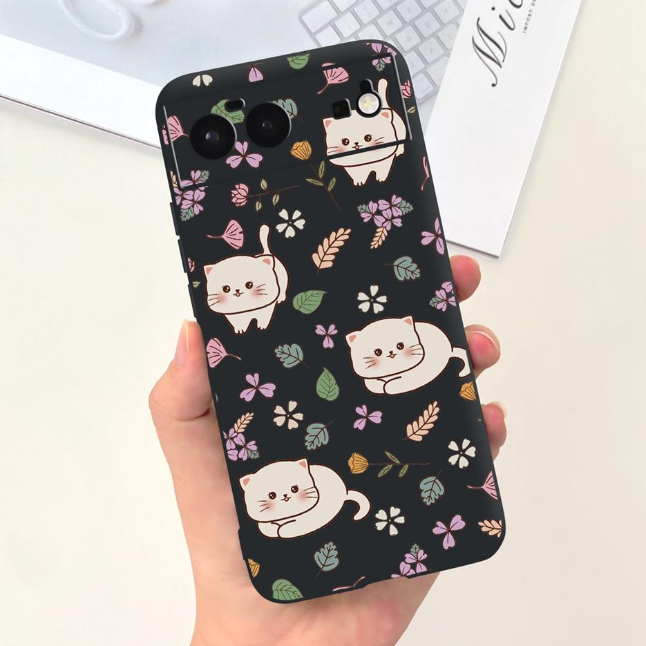 Чехол для Google Pixel 6 Pro Милый Модный Мультяшный Чехол Мягкий Силиконовый Чехол для Телефона Для Google Pixel 6A Pixel6 Pro Fundas Capa Coque