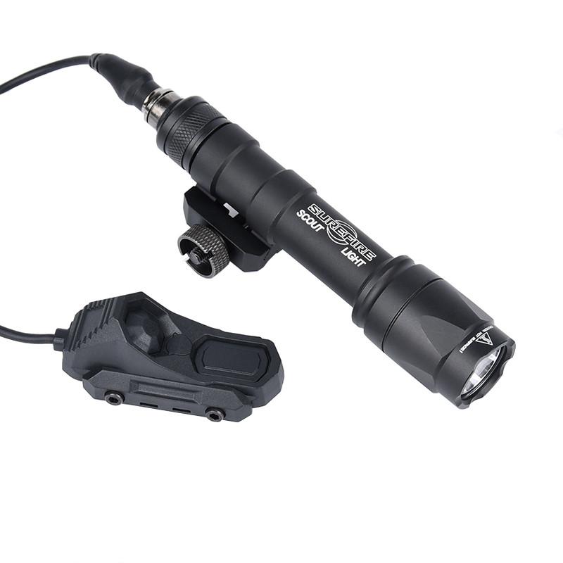 Surefire SF Tactical M300/M600 Flashlight with AXON Switch 20mm Picatinny Rail - Powerful Hunting & Airsoft Strong Light