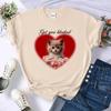 Футболка Sabrina Carpenter женская Гранж Поп-культура Женская Цифровой графический t-shirt хип-хоп Пастельный Готический Поп-культура Дышащая