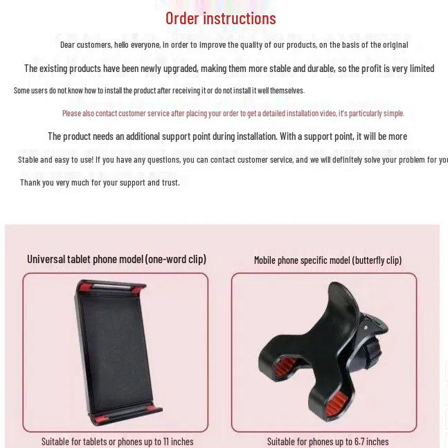 Регулируемый держатель устройства из углеродистой стали для прикроватной тумбочки, планшета и телефона - Идеально подходит для ТВ, рабочего стола, общежития и прямых трансляций