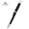 JINHAO 10 Высококачественная Выдвижная Ограниченная Серия Цветная Нажимная Черная Перьевая Ручка EF/F Перо с Конвертером для Чернил Градиентная Запись