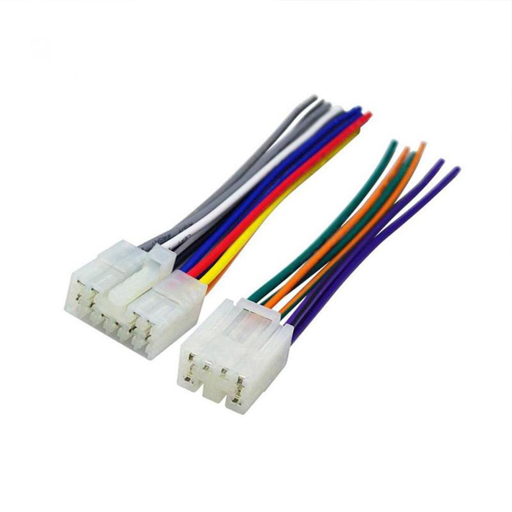 Жгут проводов для автомобильной магнитолы Toyota, совместимый с 10- и 6-контактными разъемами