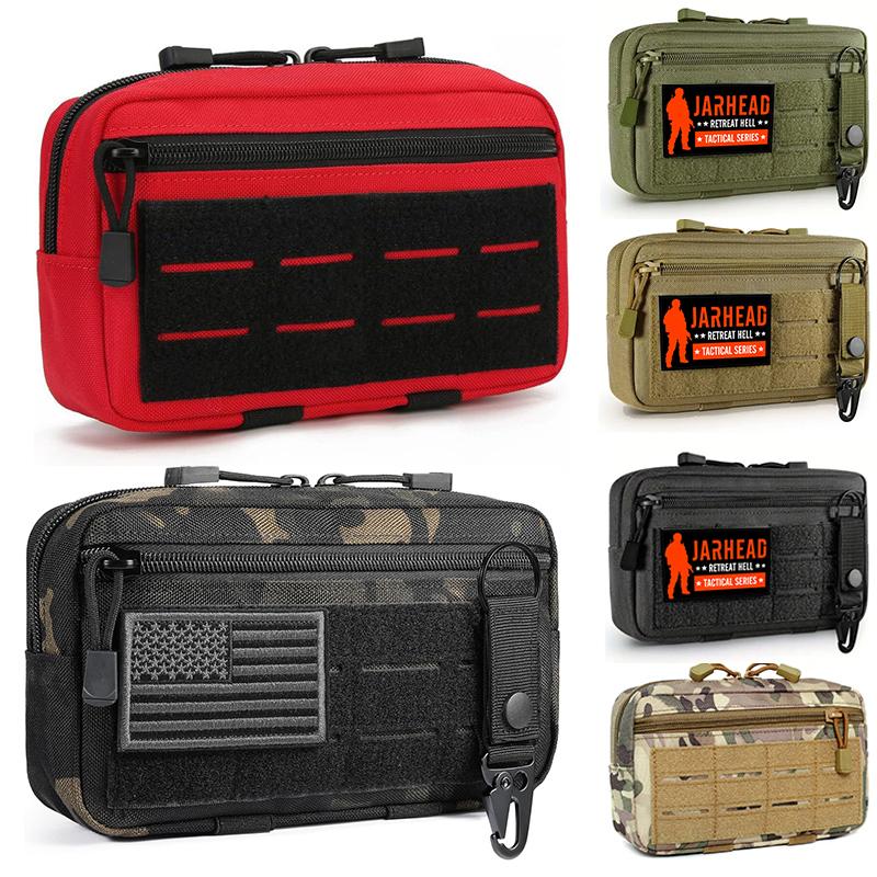 Molle EDC Pouch Outdoor First Aid Kit Pouch Waist Pack Emergency EMT Utility Tool Pouch Hunting Bag For Hunting Hiking