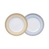 Noritake Plate Color Change Set 22cm Trefolio 2 Pieces Bone China Gold/Platinum Gold/Platinum P97311/4945-57