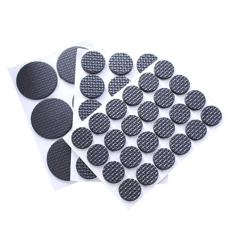 12/30/48PCS Non Slip Furniture Pads Self Adhesive Furniture Grippers Chair Leg Pads Floor Protectors