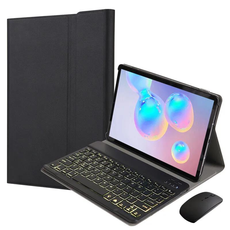 Чехол-клавиатура для планшета Huawei MediaPad M5 Lite 10 BAH2-W19/L09, 7 цветов, с подсветкой, Funda