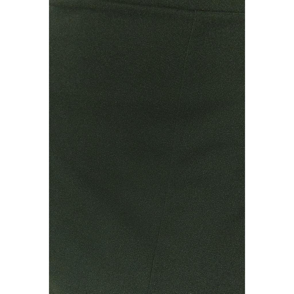 Black Smart Crepe Slit Detailed Maxi High Waist Stretchy Knitted Skirt Twoss23et00351