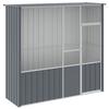 Anthracite Bird Cage 215x78x200 Cm Galvanized Steel