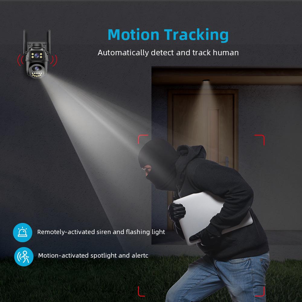 ICsee Cross-Border Wireless PTZ Surveillance Camera