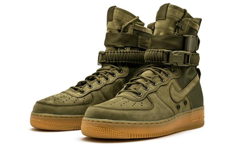 Nike Sf Air Force 1 Выцветший Оливковый 859202-339