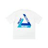 Palace Футболка Tri-Shadow Белые топы унисекс P15TS237