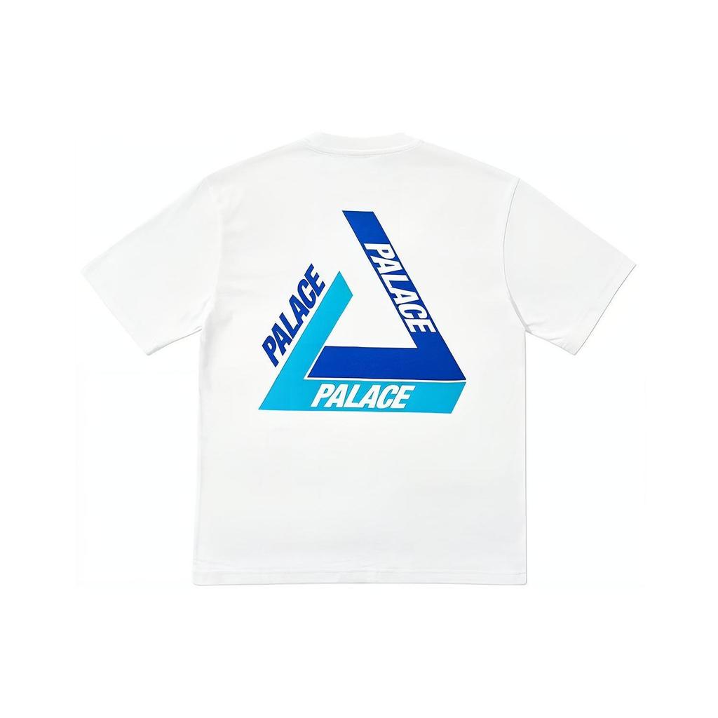 Palace Футболка Tri-Shadow Белые топы унисекс P15TS237