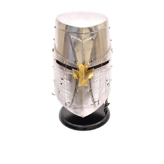 Средневековый рыцарский шлем – Специальное издание, дизайн тамплиера, стиль рыцаря Иерусалима,