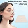 1/2Pcs Thermoplastic Nasal Splints Trapezoid Nose Brace External Nasal Support for Fracture Rhinoplasty Surgery ENT Immobilization