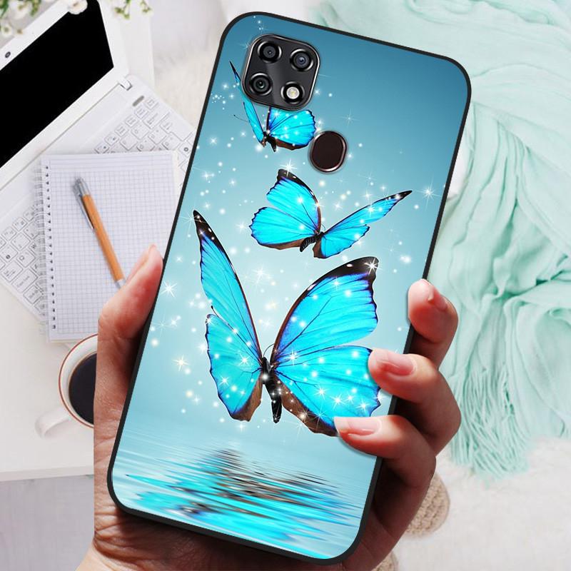 Для ZTE Blade 20 Smart Чехол Черная Крышка Лев Волк Силиконовые Мягкие Задние Чехлы Для ZTE Blade 20 Чехол для Телефона Blade20 Защитный Чехол