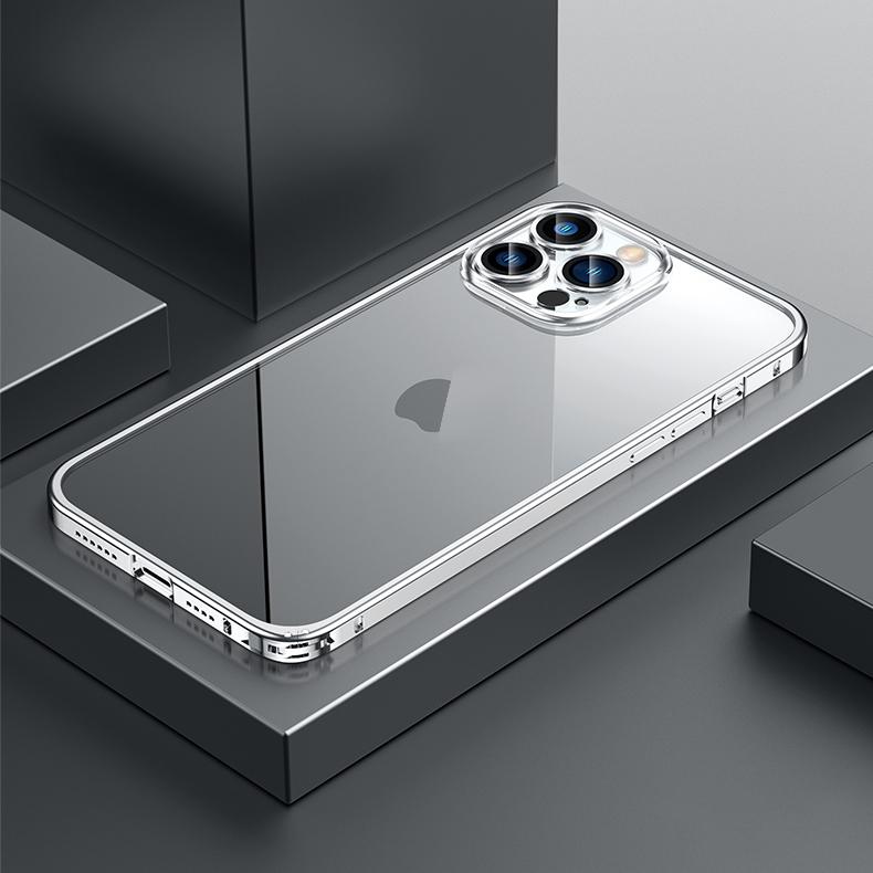 Магнитный чехол для iPhone 11 12 13 14 Pro Max, прозрачная задняя крышка Magsafe для iPhone 13 Pro Max 12, металлический каркас, бампер, линза для телефона, стекло