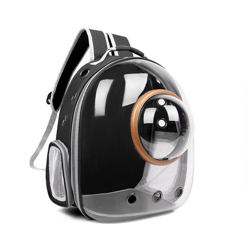 Transparent Cat Backpack 2024 - Portable, Breathable Space Capsule for Pets