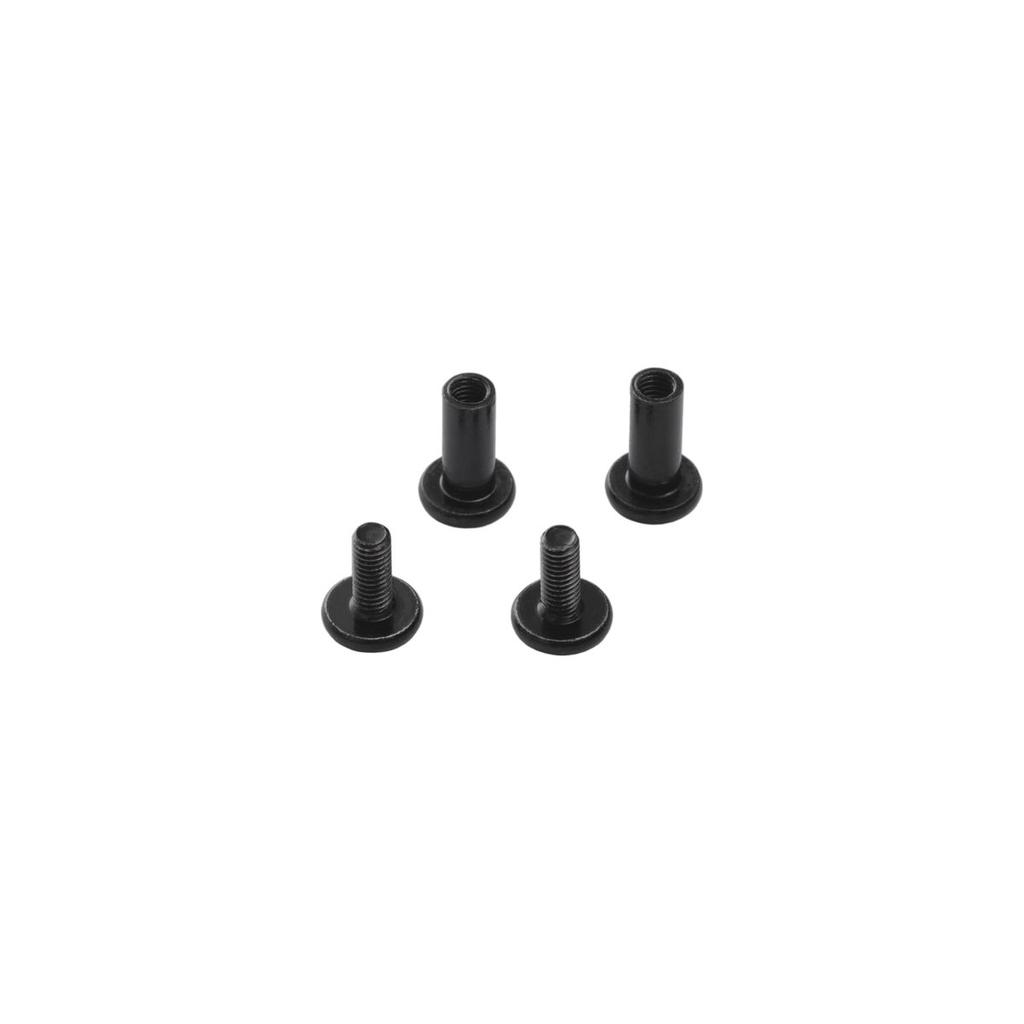 like-it Shelving System Option Parts Connecting Bolts and Nuts 2-Piece Set Black SHEL-P-09