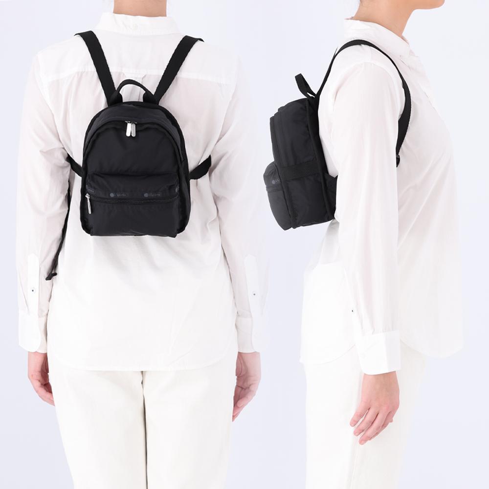 Рюкзак Lesportsac Recycled Black Mini Root [1580.R086]