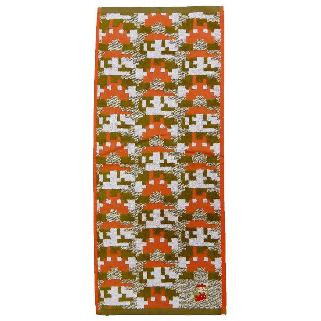 Marushin Face Nintendo 33 x 80 Mario 4485000200 Towel, Mario, cm, Pattern, 100% Cotton,