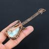Подвеска для гитары Natural Republic Larimar ручной работы из медной проволоки 4,53 K1T54