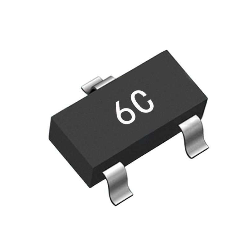 UDF BC817 SOT-23 Surface Mount NPN Bipolar Junction Transistor (BJT)