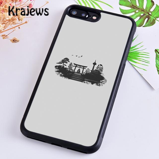 Krajews Киото Япония Старая столица Чехол для телефона Для IPhone 18 17 Air 16 15 14 plus 11 12 13 pro max coque Чехол Fundas