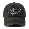 Новая корейская хлопковая бейсболка с вышивкой букв Paris, унисекс, для улицы, солнцезащитная, регулируемая, хип-хоп, снэпбэк, кепки для женщин, мужчин