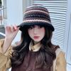Новый осенне-зимний стиль Маленькая теплая и холодная вязаная шерстяная шапка Универсальная панама для большой головы