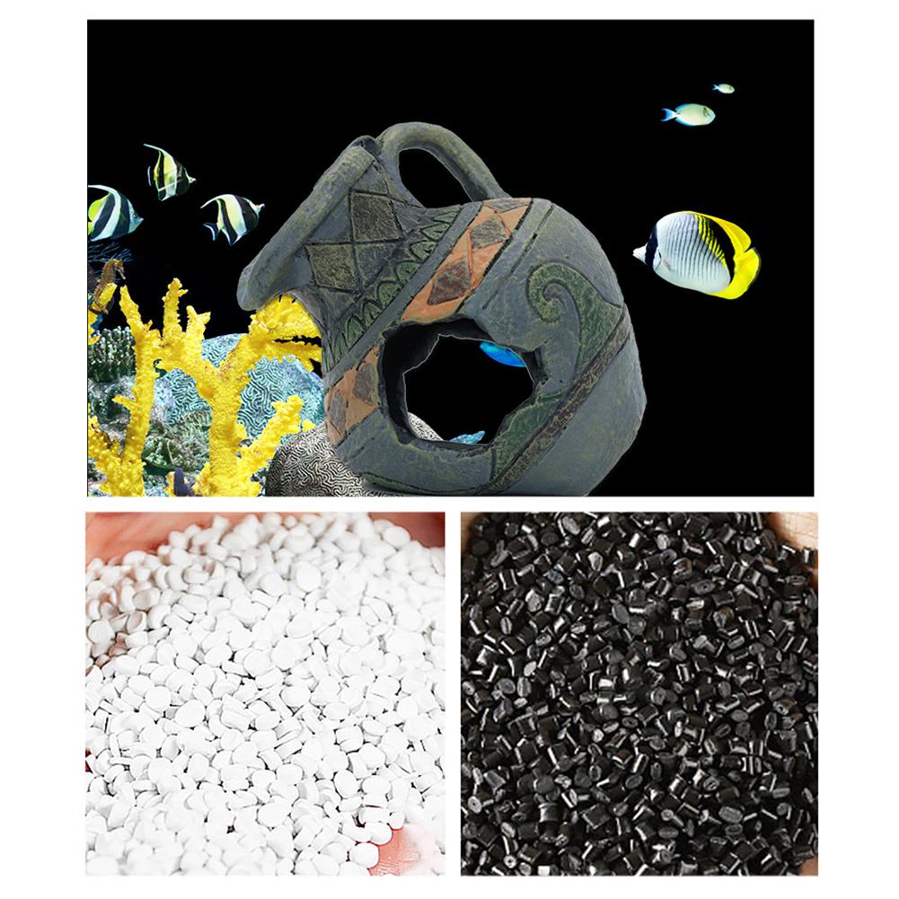 Resin Clay Pot Ornament Hideout Caves Spacious Hiding Place Aquarium Fish Tank Decorative Accessories