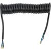 Haofy Витой кабель-удлинитель для прицепа, 12,8 футов, 20 AWG, 7-жильный, полиуретан, медь, витой силовой кабель-удлинитель для эвакуатора, автодома