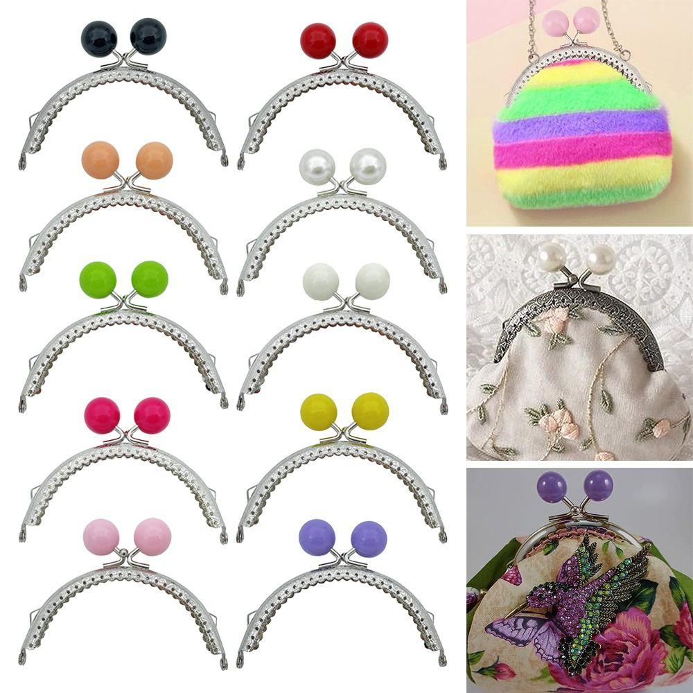 Конфетный цвет Застежка-рамка для кошелька Фурнитура для сумки Рамка для кошелька Рамка для мини-сумки Пряжка DIY Ремесло