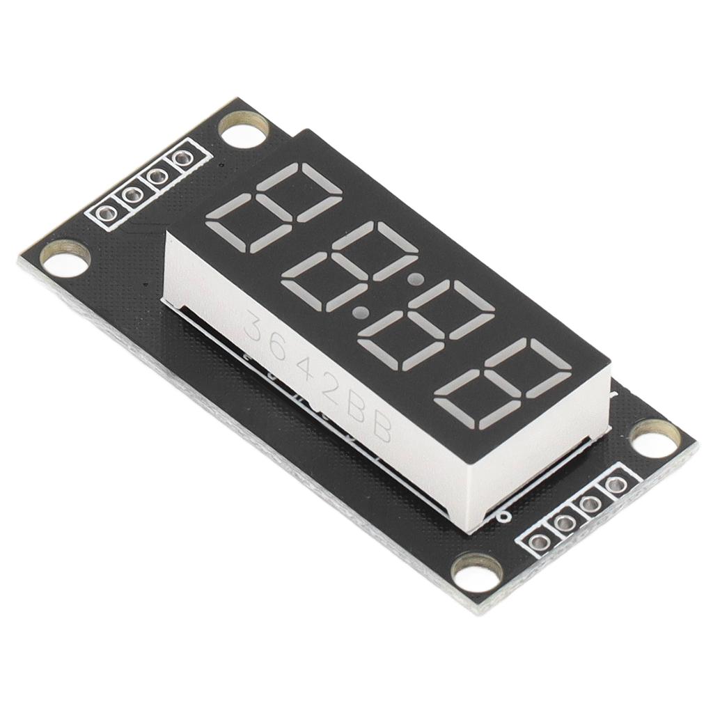 0,36 дюйма 4-значный цифровой светодиодный модуль синего дисплея с часами TM1637 2 Pin IO 5V