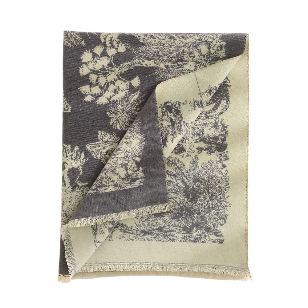 Bohemia Ethnic Style Scarf Printing Winter Tassel Scarves Imitation Cashmere Shawl Travel Vacation