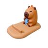 Turtle Capybara Mobile Phone Stand Figure Model Capybara Cell Phone Bracket  Desktop Ornaments